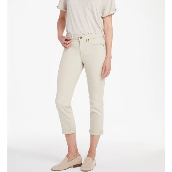 NYDJ chloe skinny Capri jeans with roll cuffs - Picture 5 of 12